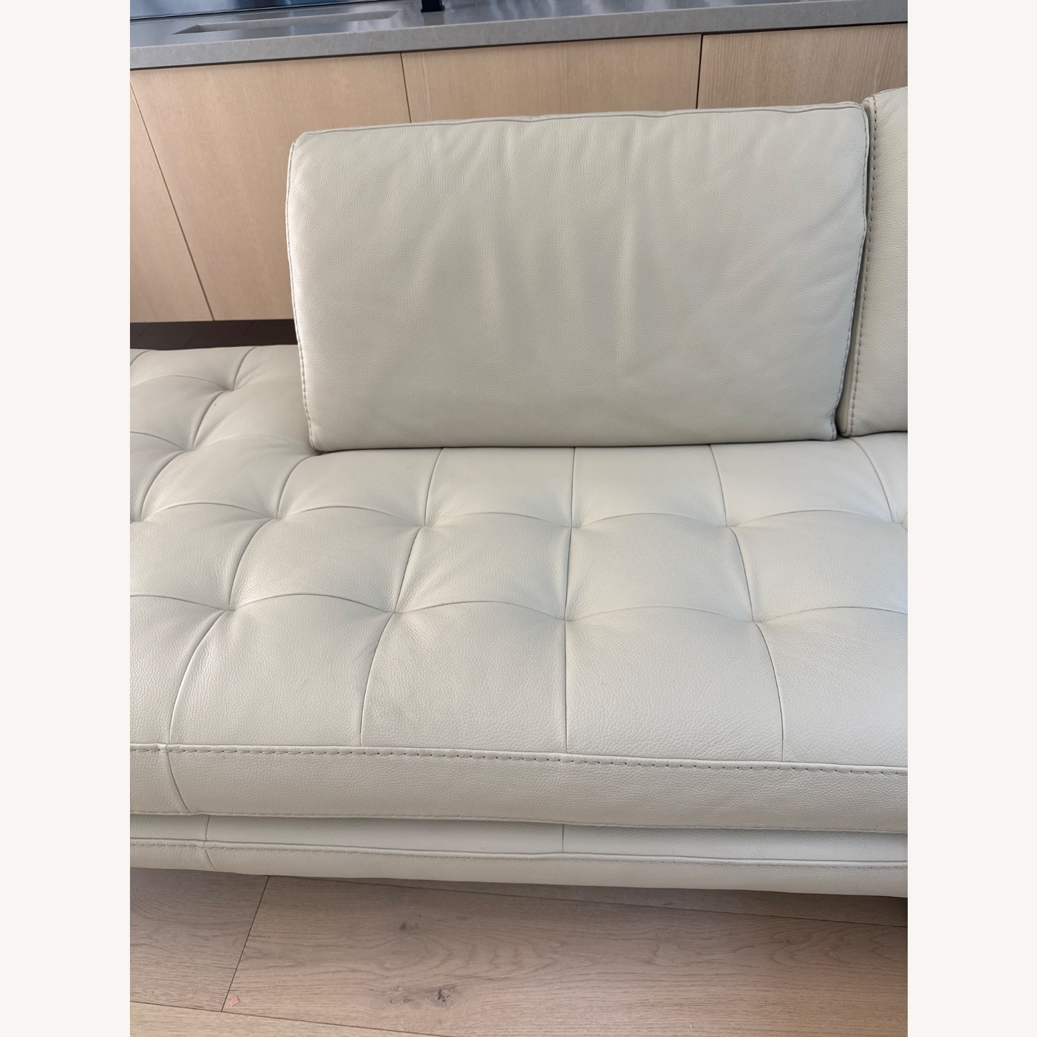 Custom Bracci Italian Leather Sectional - image-6