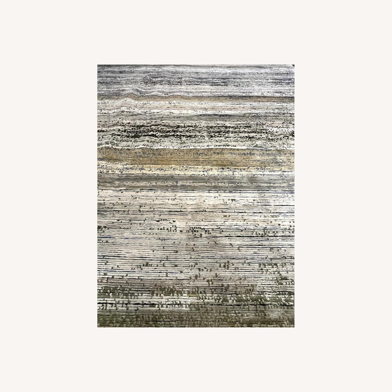 ABC Carpet & Home Nu Vibrant 9x12 Silk Blend Rug - image-0