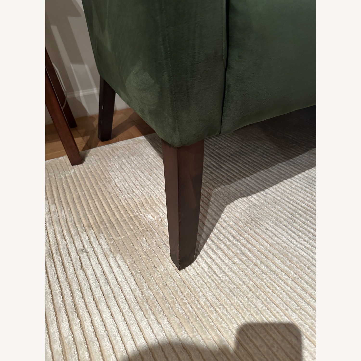 West Elm Elton Setee Hunter Green - image-5