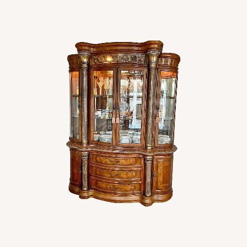 Used Michael Amini Torino China Cabinet for sale on AptDeco