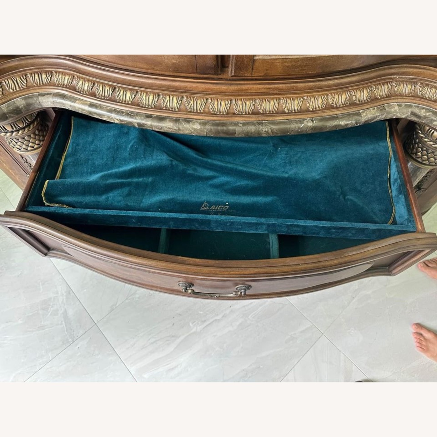 Michael Amini Torino China Cabinet - image-3