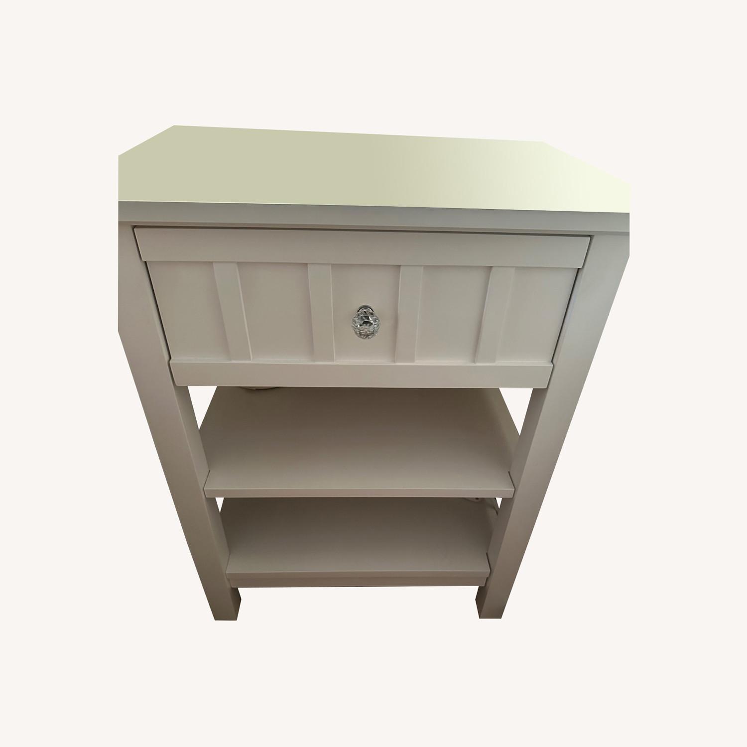 Crate and Barrel Nightstand - image-0