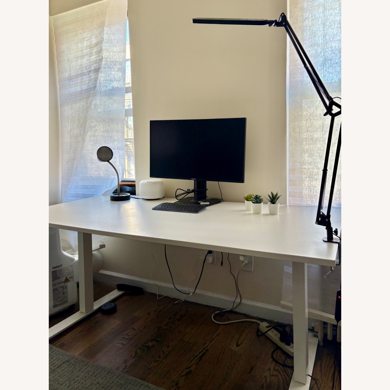 IKEA Trotten Sit/Stand Desk - image-1