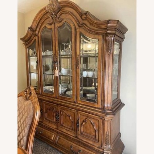 Used Michael Amini Tuscano China Cabinet for sale on AptDeco