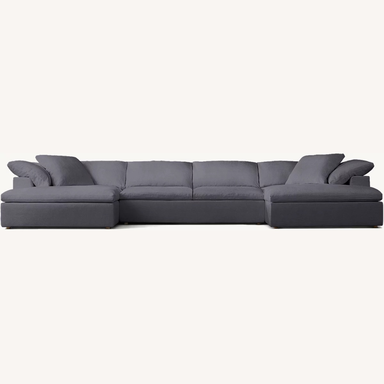 Restoration Hardware Cloud Couch & Ittoman - image-13