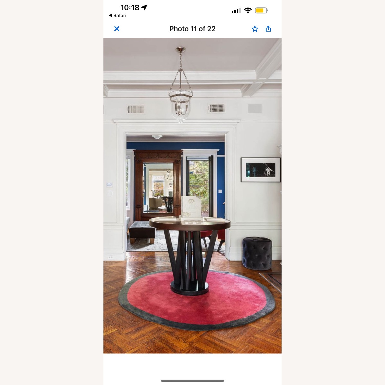 Custom Oak Wood Central Parlor Table - image-5