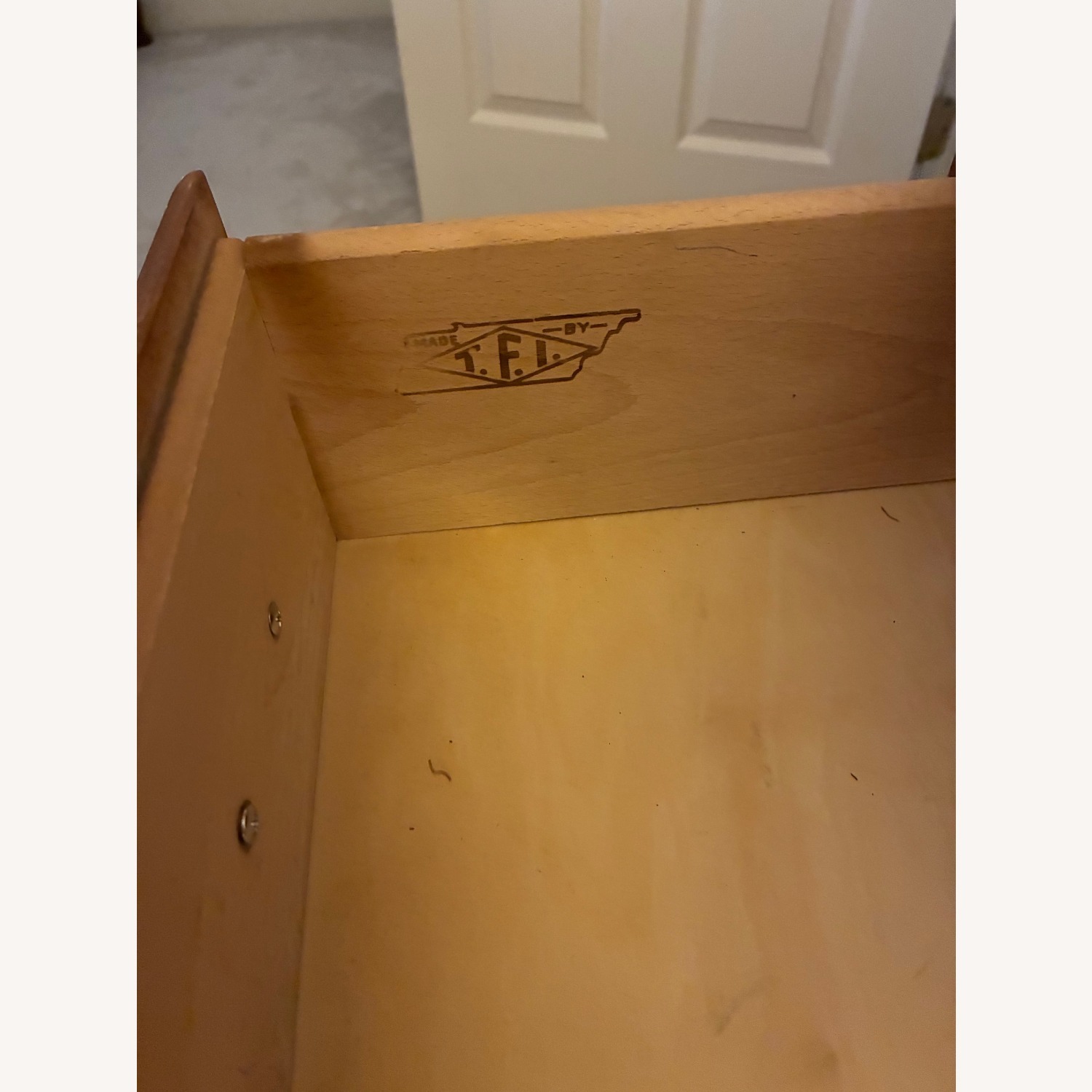 Thomasville (TFI) Solid Maple Slant Desk - image-4