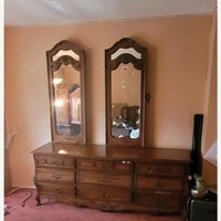 Vintage Robust Antique Dresser 