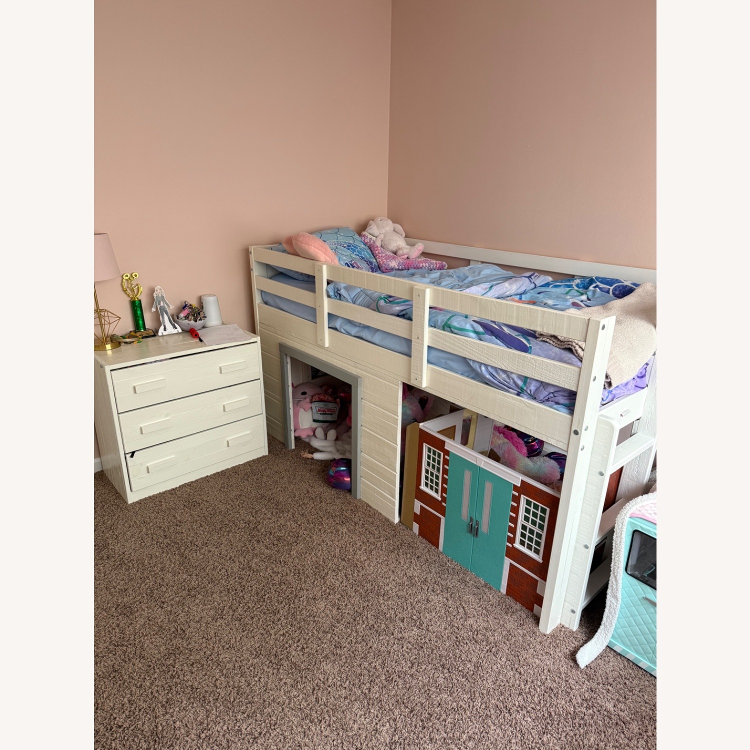 Bunk Bed with Dresser - image-1