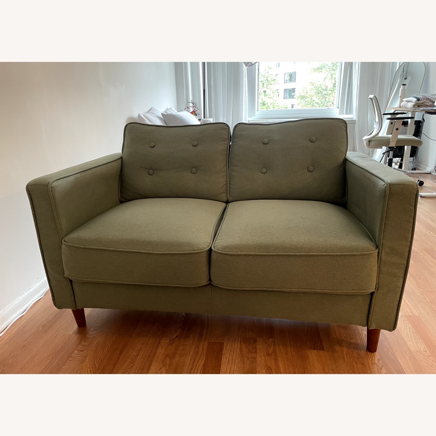 Target Zinus Lauren Loveseat Pear Green - image-2