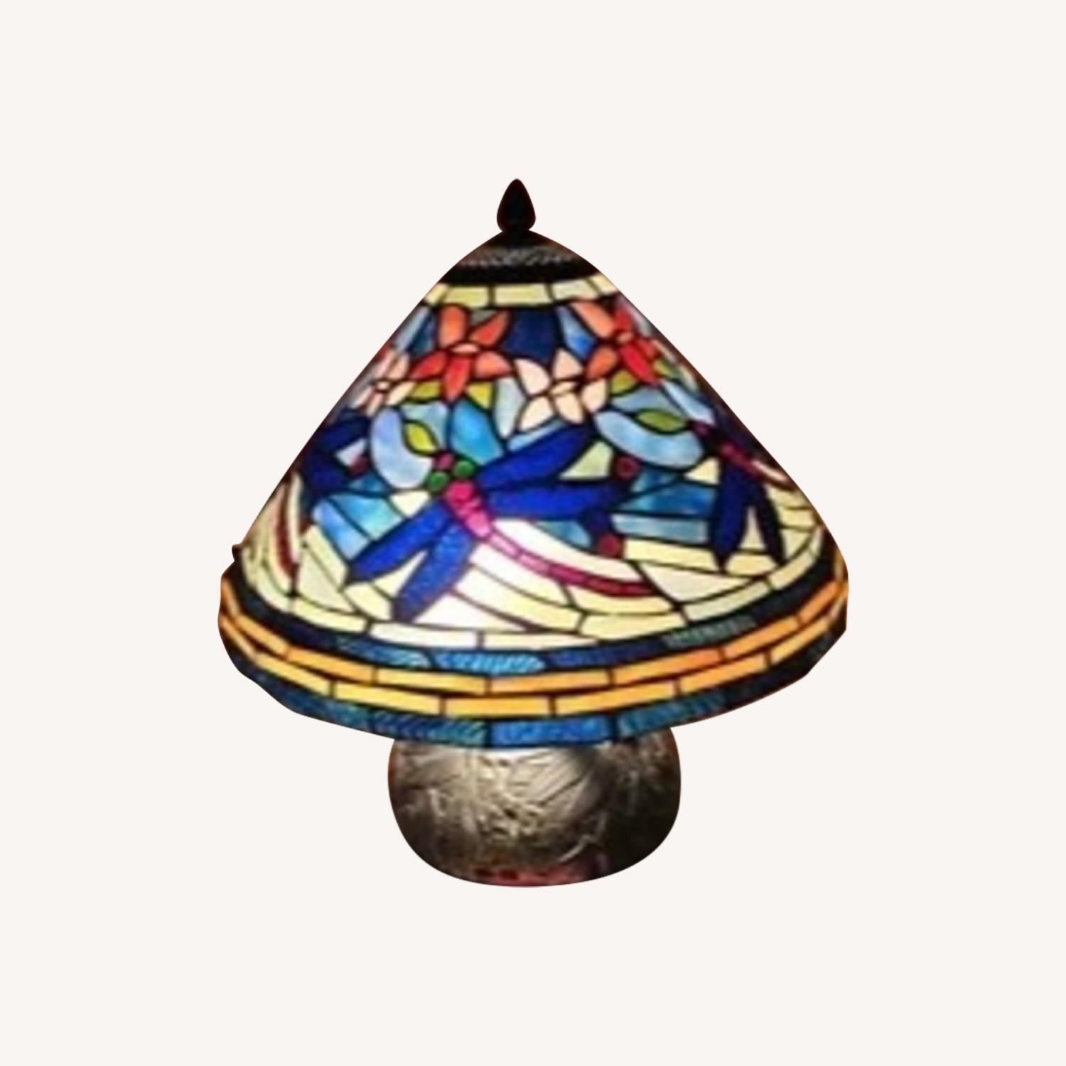 Tiffany Style Dragon Desk Table Lamps - image-0