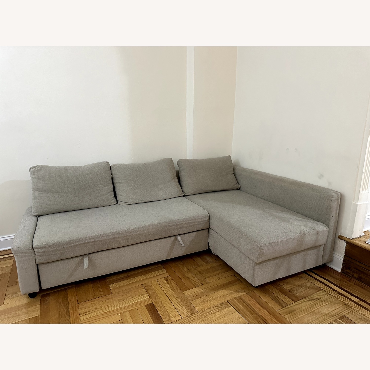 IKEA FRIHETEN Sleeper Sofa with Storage - image-2