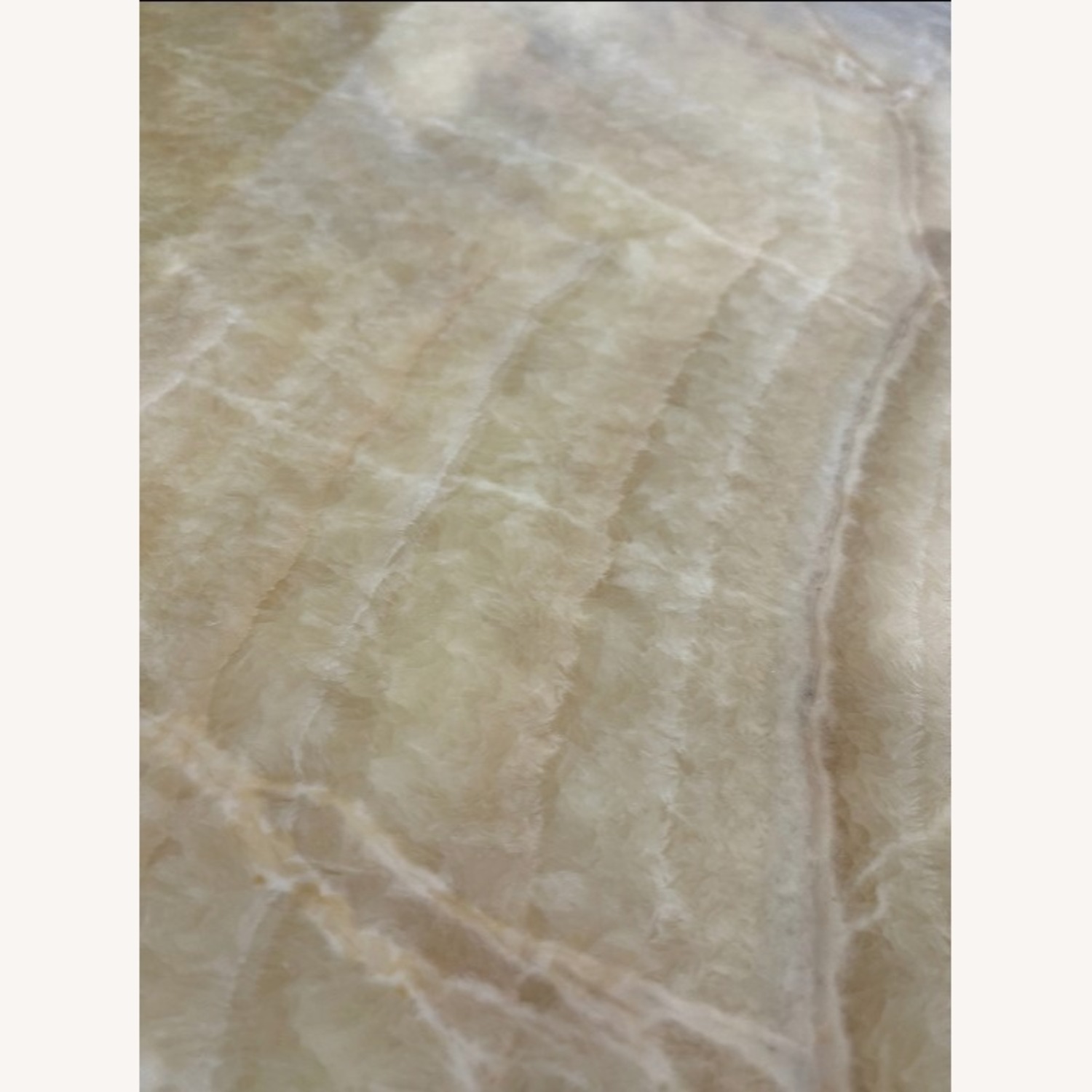 Restoration Hardware Onyx Tropez Coffee Table 76” Honey Onyx - image-5