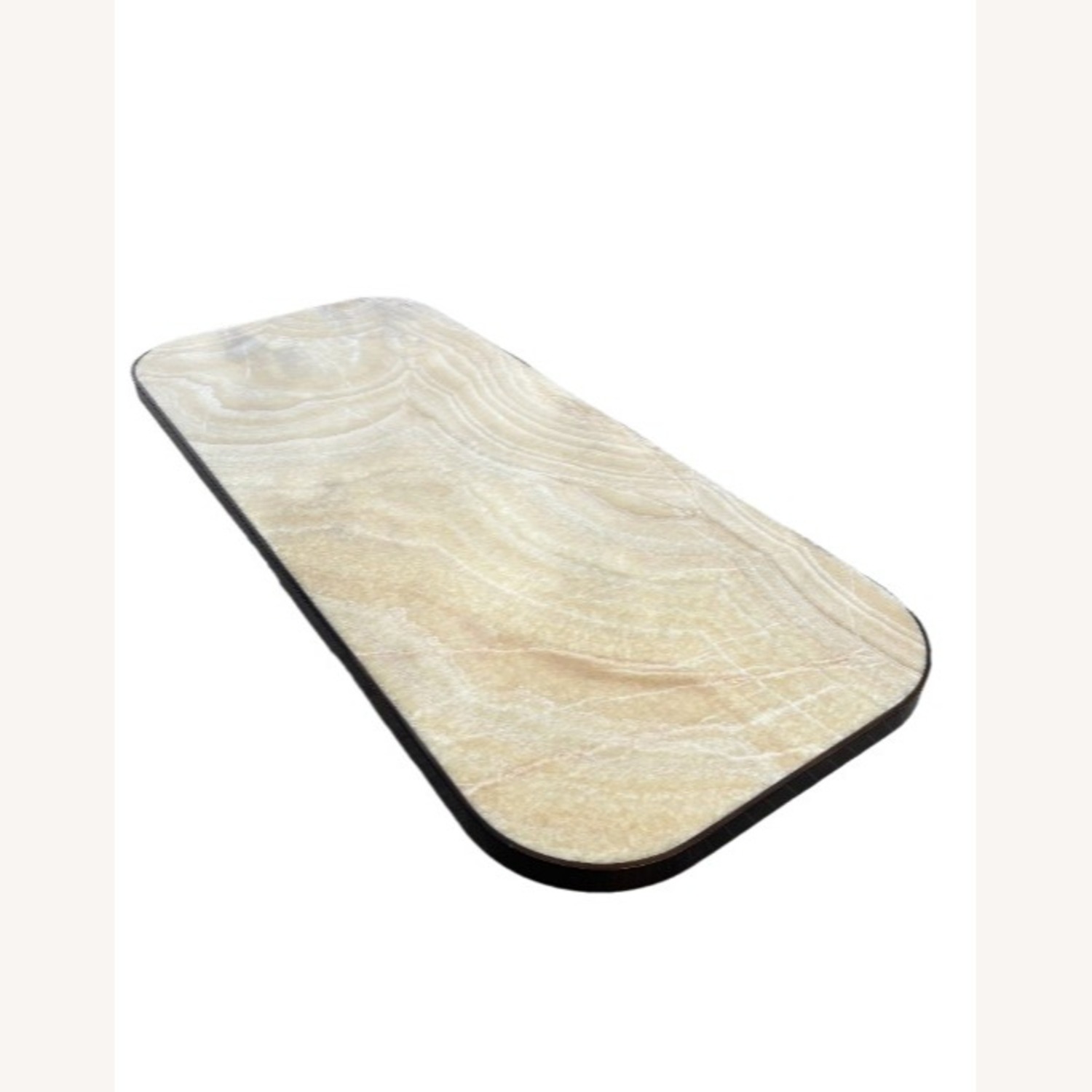 Restoration Hardware Onyx Tropez Coffee Table 76” Honey Onyx - image-15