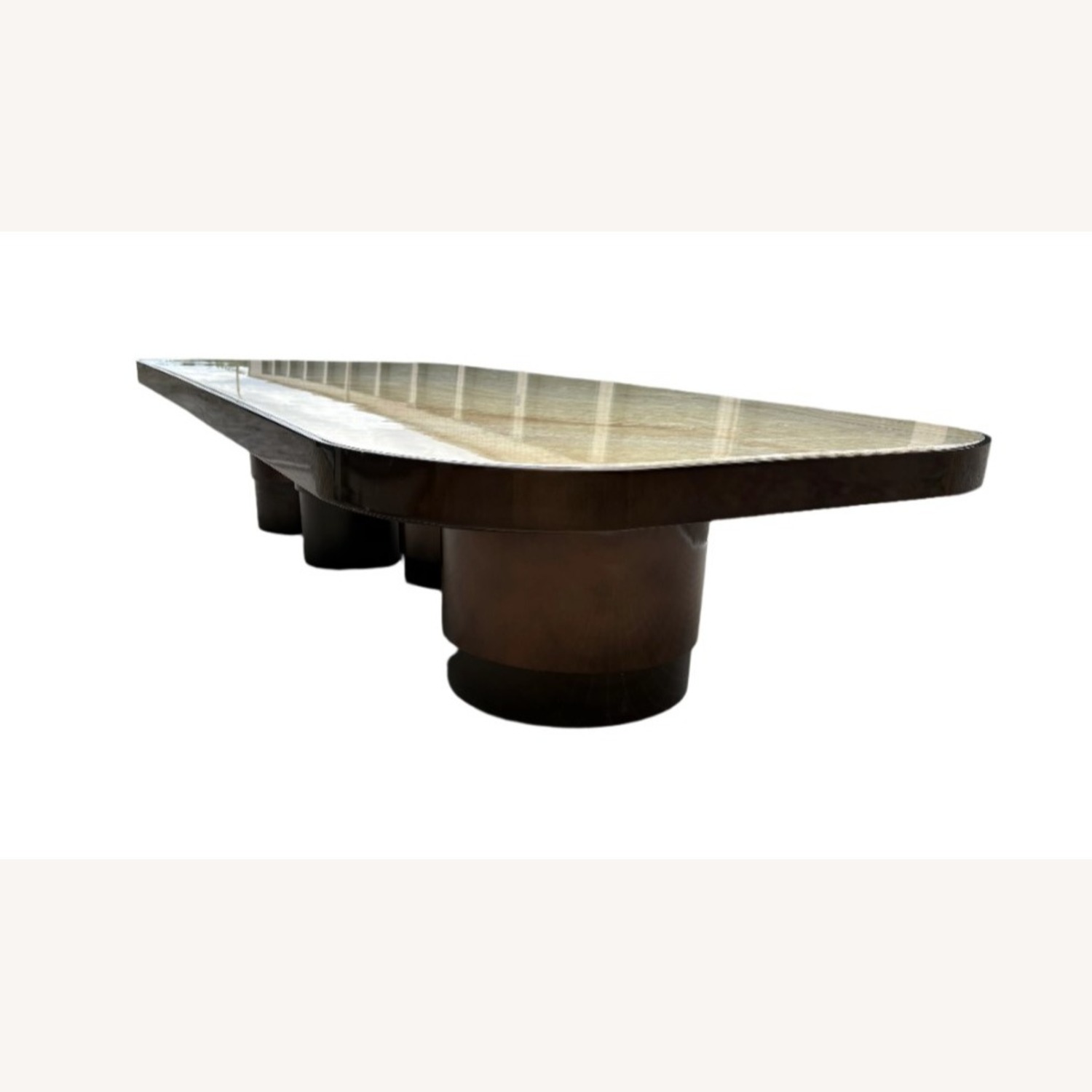 Restoration Hardware Onyx Tropez Coffee Table 76” Honey Onyx - image-18