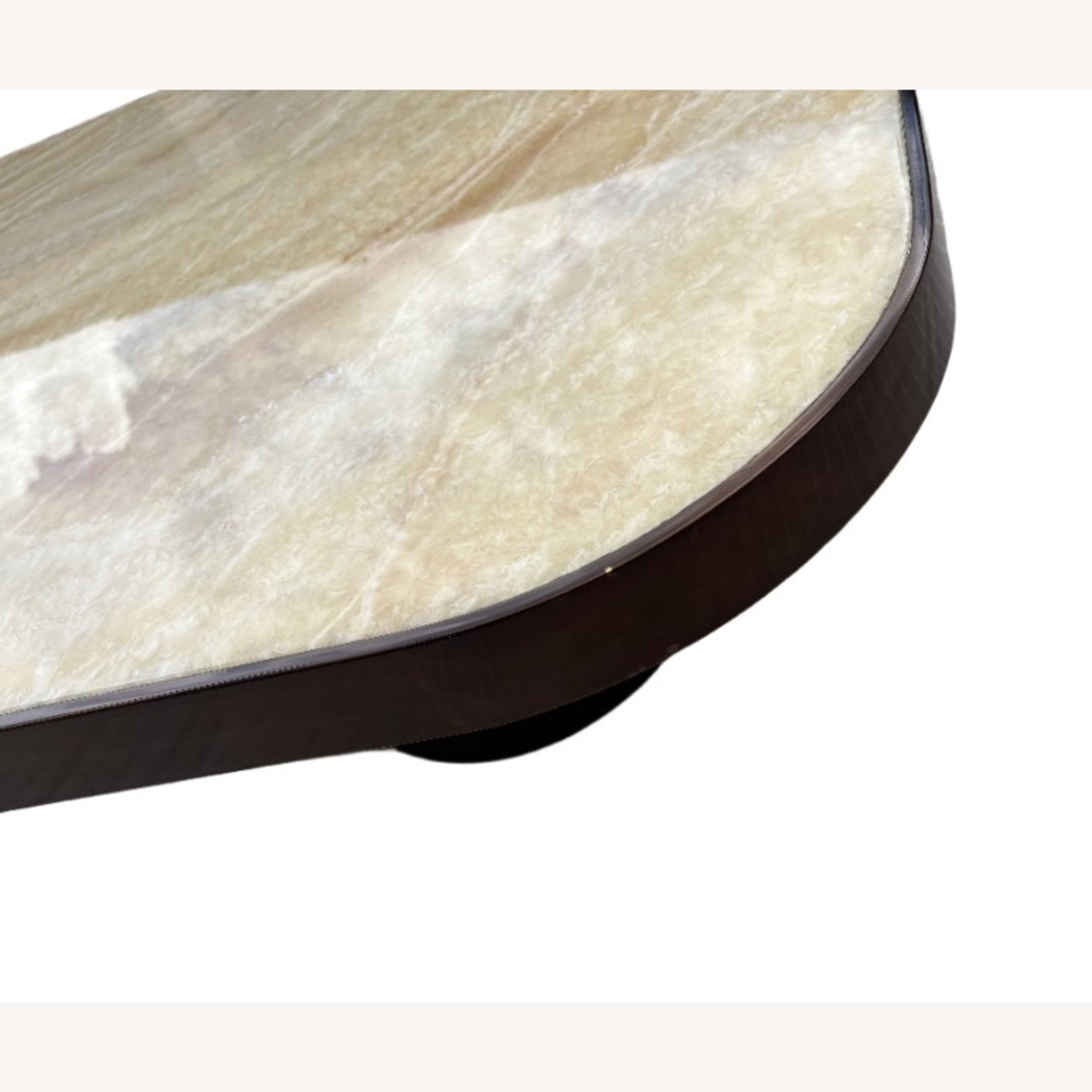 Restoration Hardware Onyx Tropez Coffee Table 76” Honey Onyx - image-14