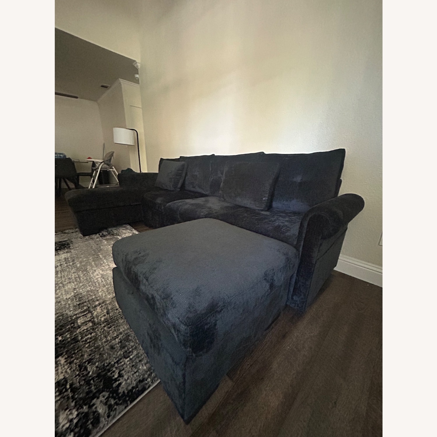 Wayfair Latitude Run Sectional Couch With Double Chaise - image-2