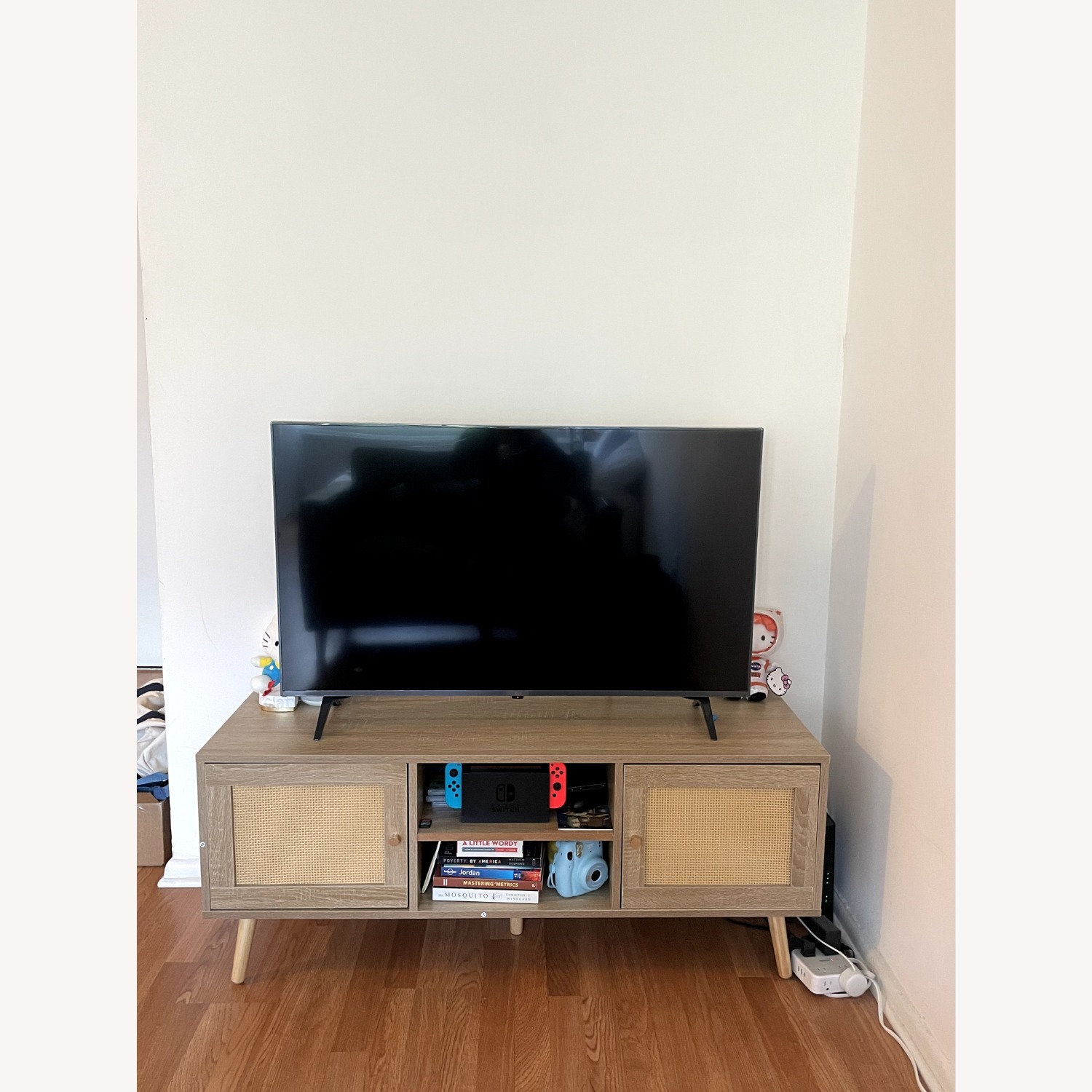 Rattan TV Stand / Media Console - image-3