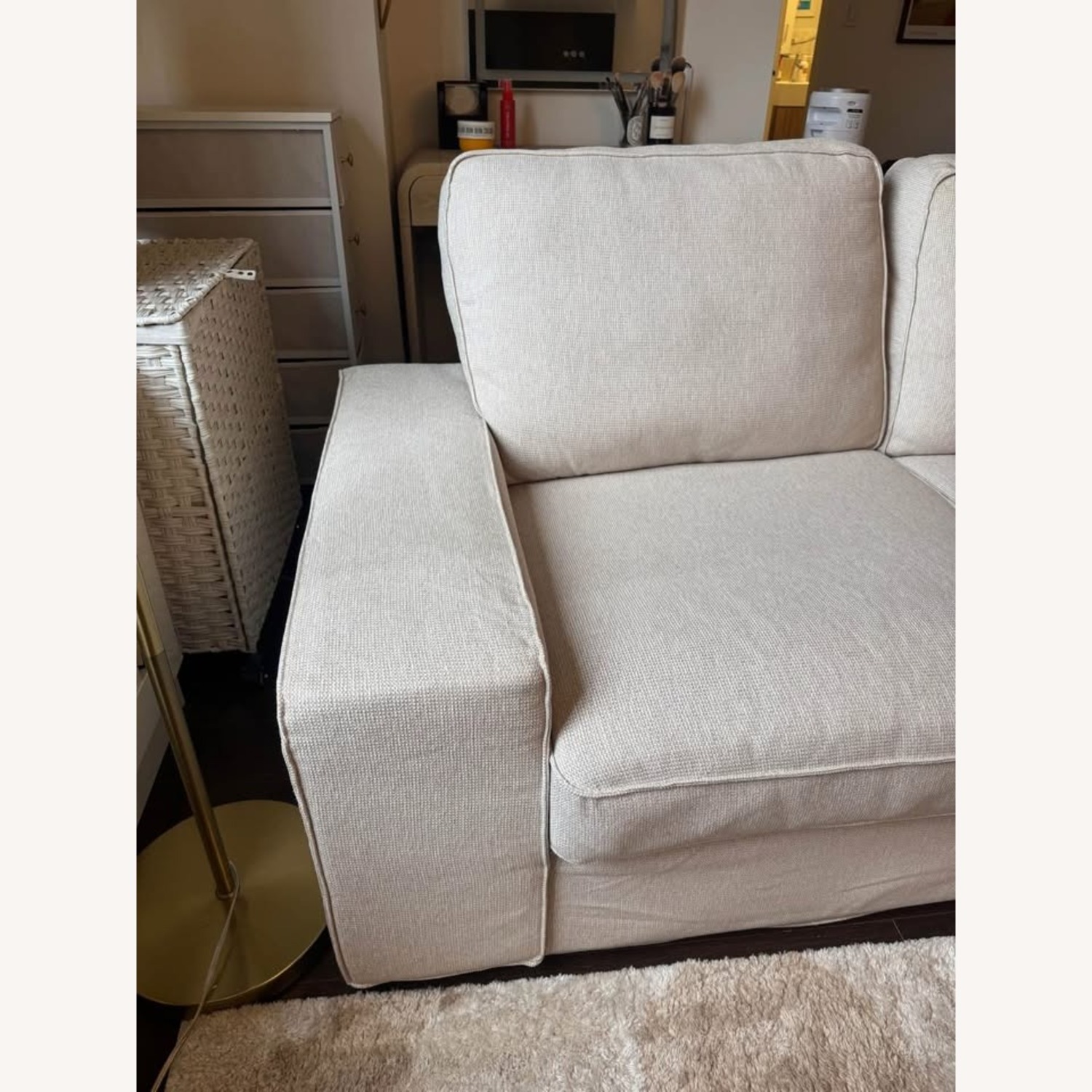 IKEA Kivik Loveseat Tresund Light Beige - image-3