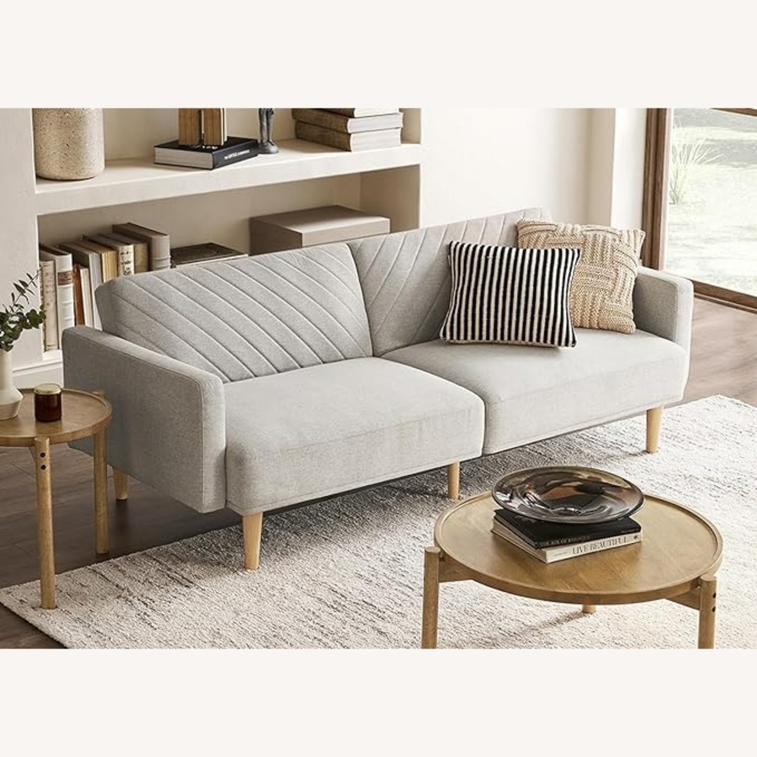 Light Gray Fulton Sofa - image-4