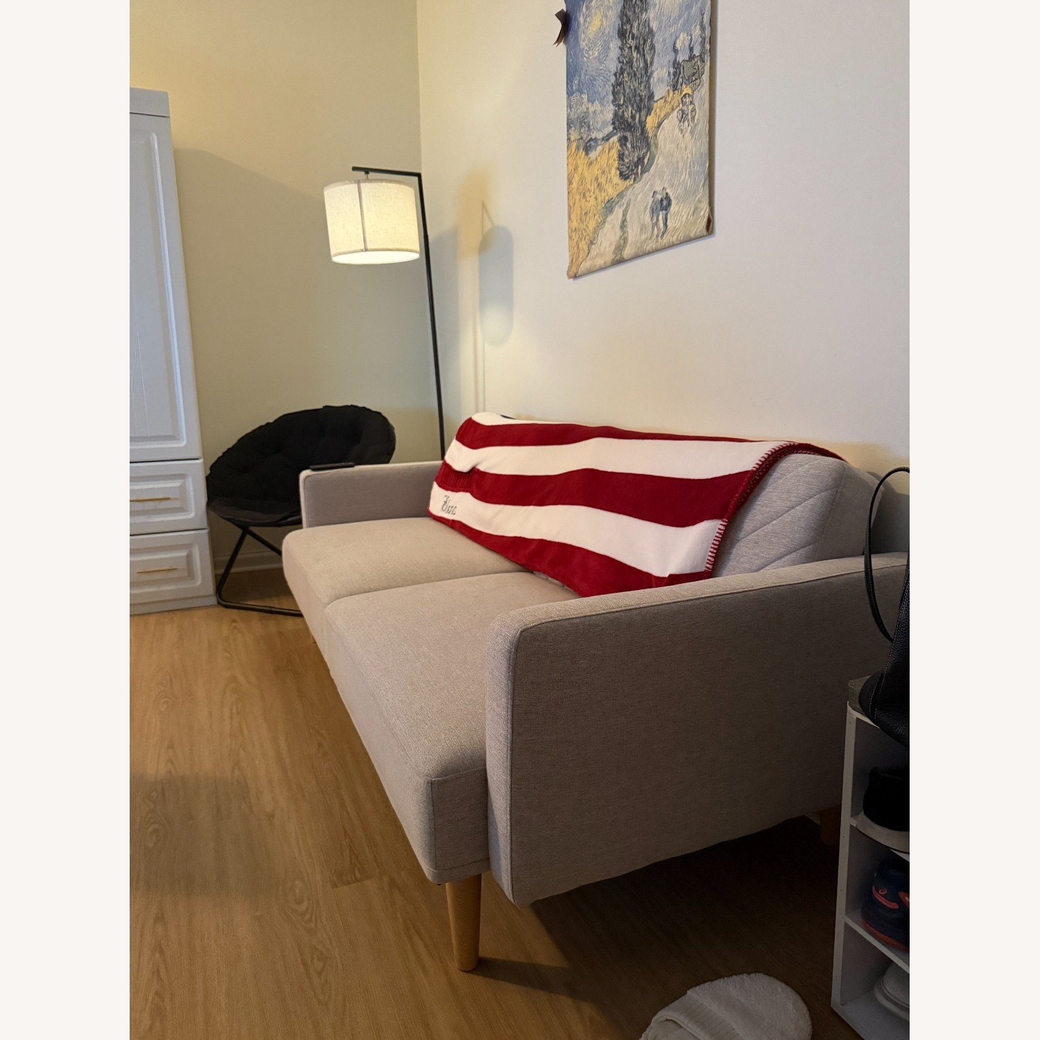 Light Gray Fulton Sofa - image-2