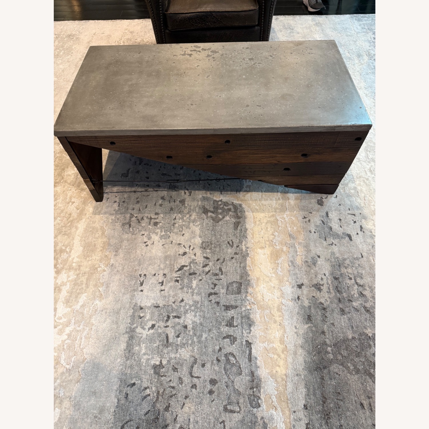 ABC Home Industrial "Edge" Coffee Table - image-2