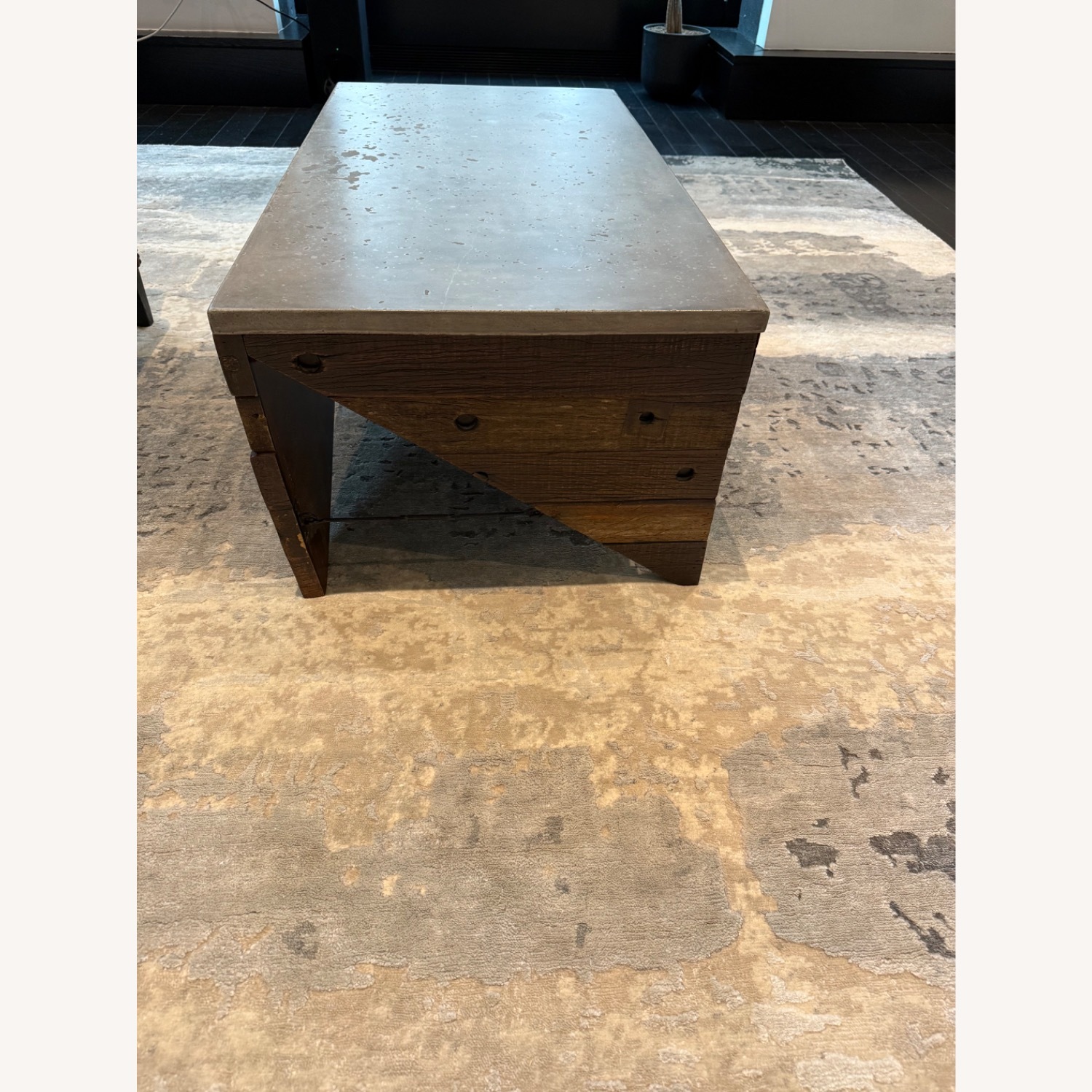 ABC Home Industrial "Edge" Coffee Table - image-3