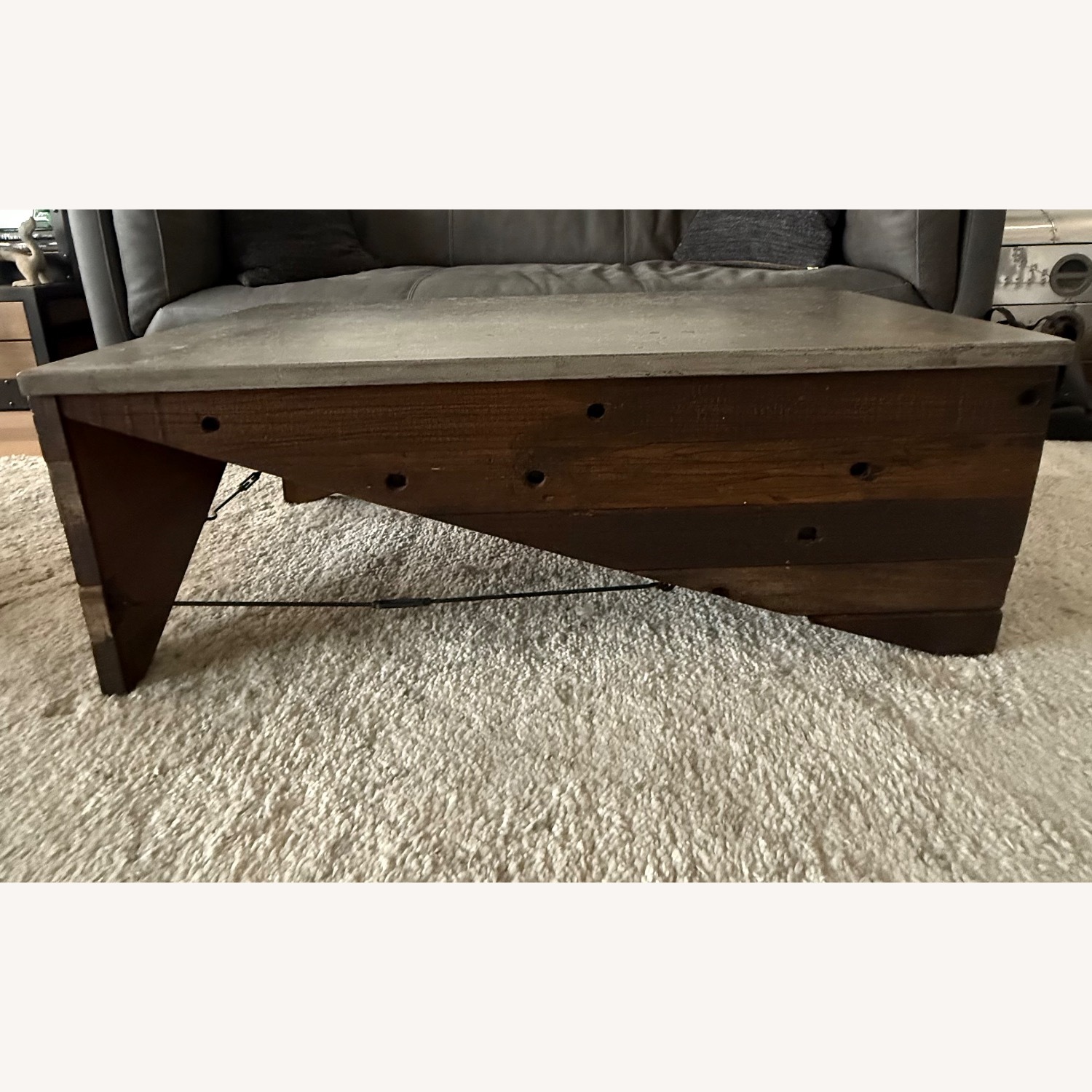 ABC Home Industrial "Edge" Coffee Table - image-8