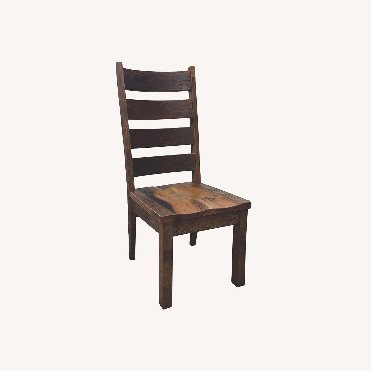 One Indian Rosewood Dining Chair - image-0