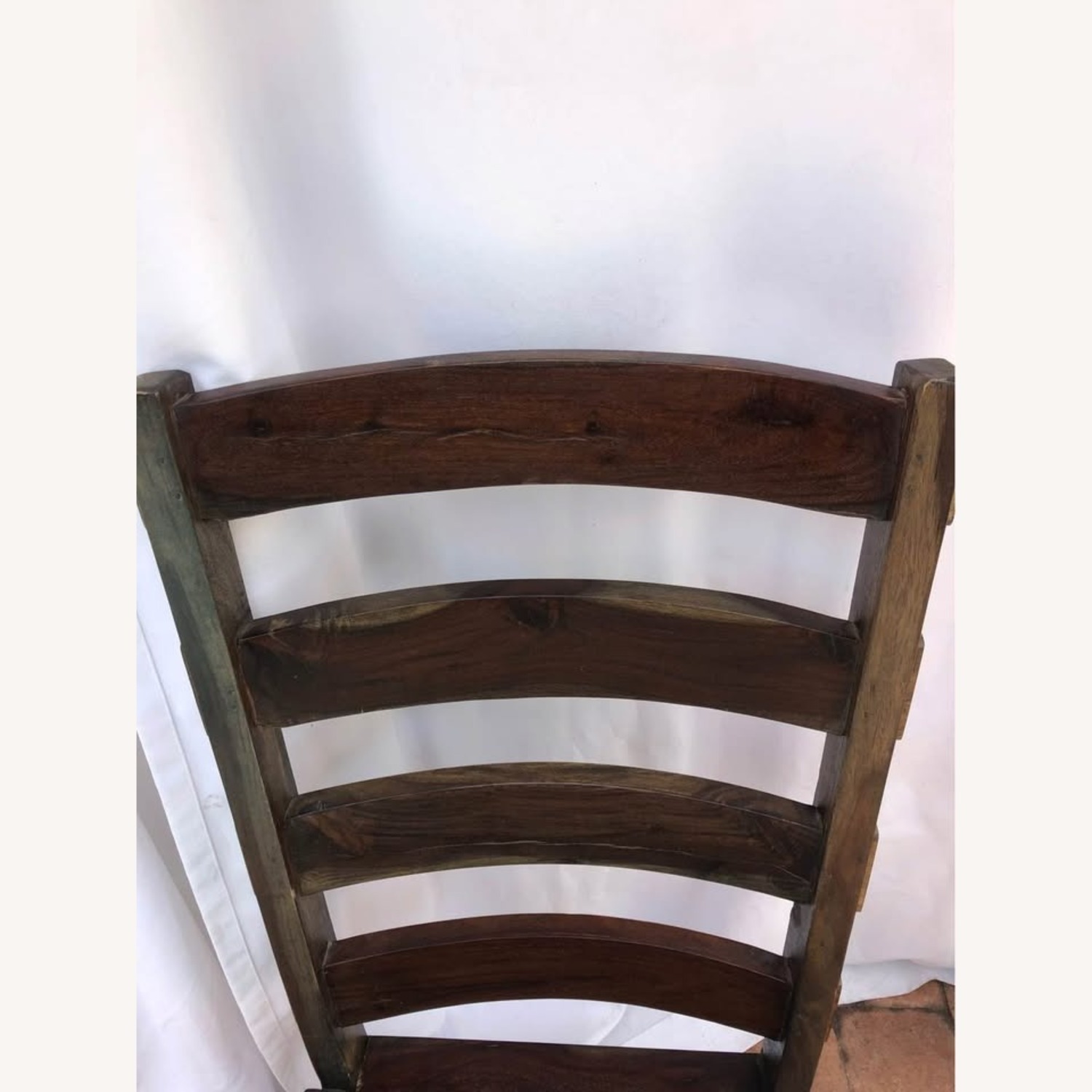 One Indian Rosewood Dining Chair - image-1