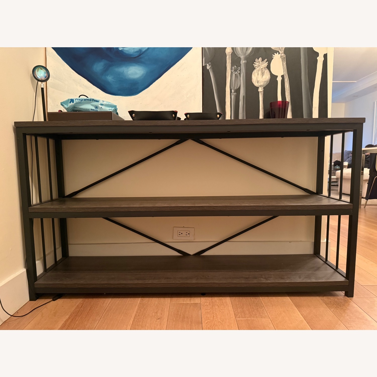 LVB Rustic 3 Tier Entryway Table - image-1