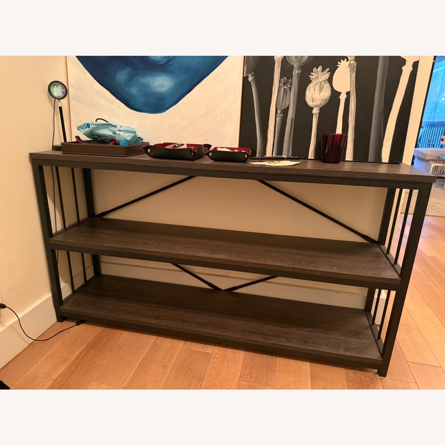 LVB Rustic 3 Tier Entryway Table - image-2