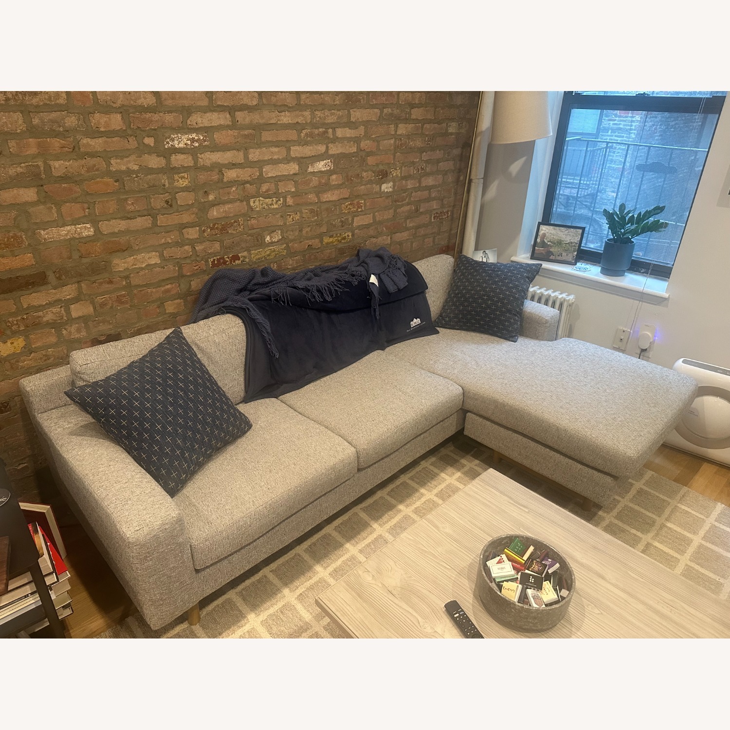 West Elm Eddy Sectional Sofa - image-2