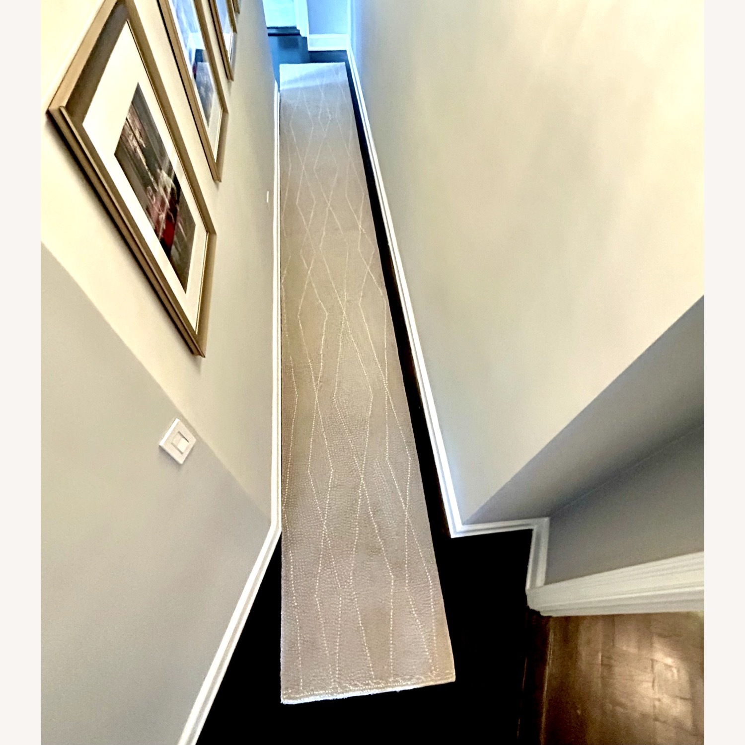 Safi Rug, 2.5x20, Frost Gray - image-0