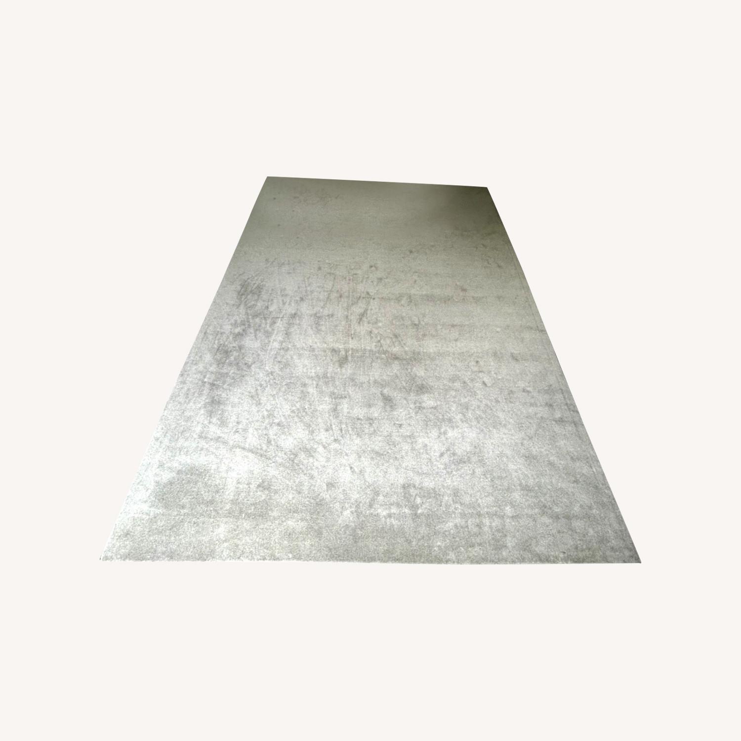 CB2 Ruena Handloomed Rug Light Grey 10x14 - image-0