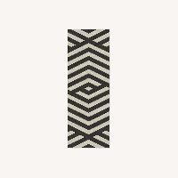 Barbie™ Signature Chevron Charcoal Rug