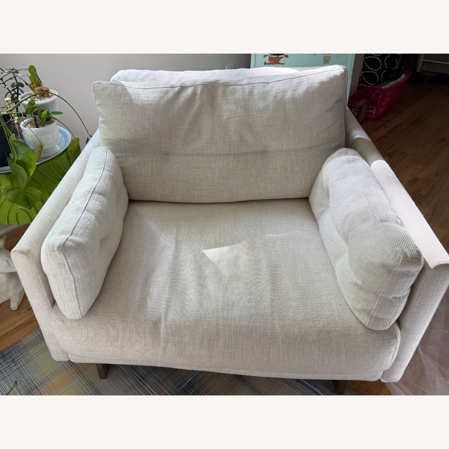 Jonathan Adler Wright Armchair in Dunbar Sand - image-3