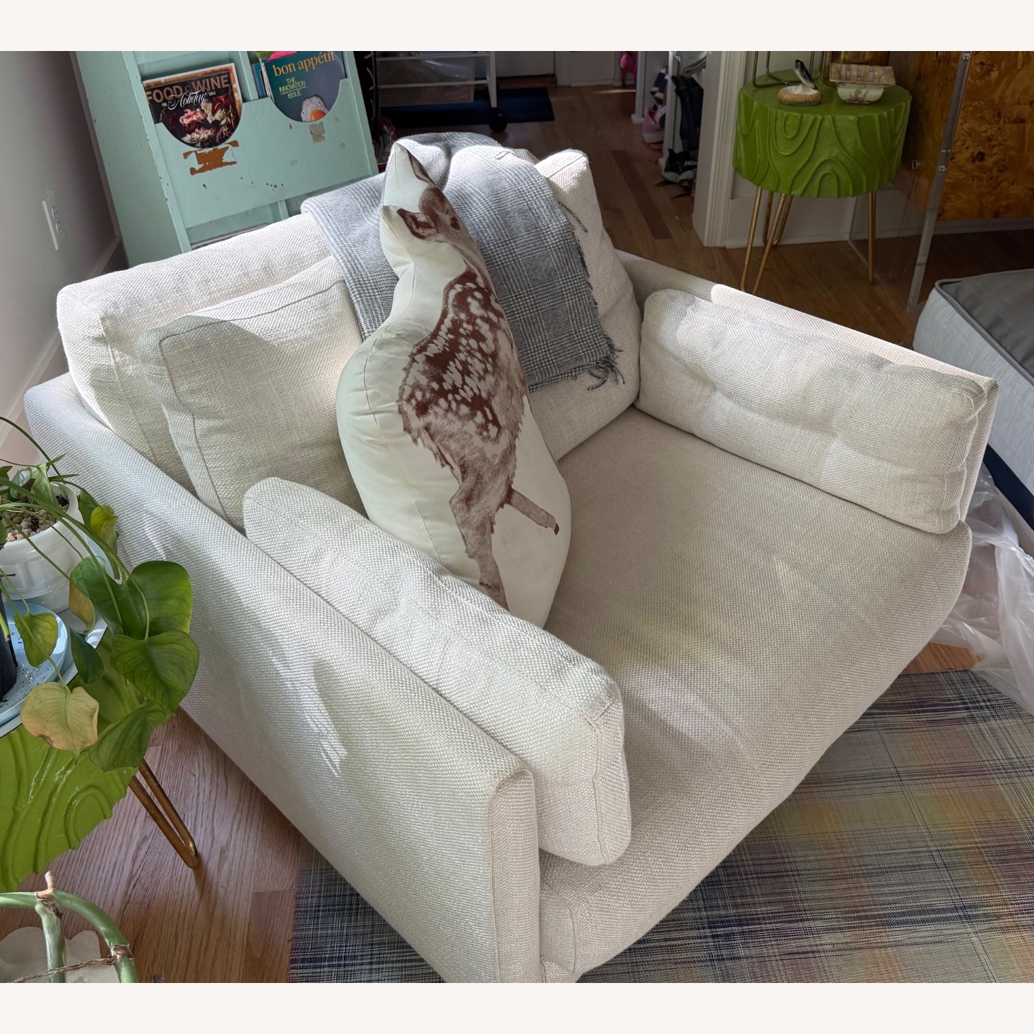 Jonathan Adler Wright Armchair in Dunbar Sand - image-4