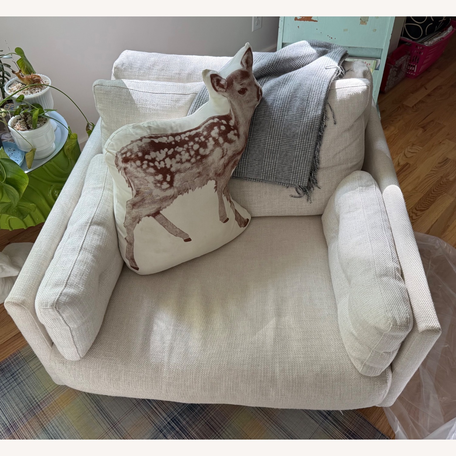 Jonathan Adler Wright Armchair in Dunbar Sand - image-1