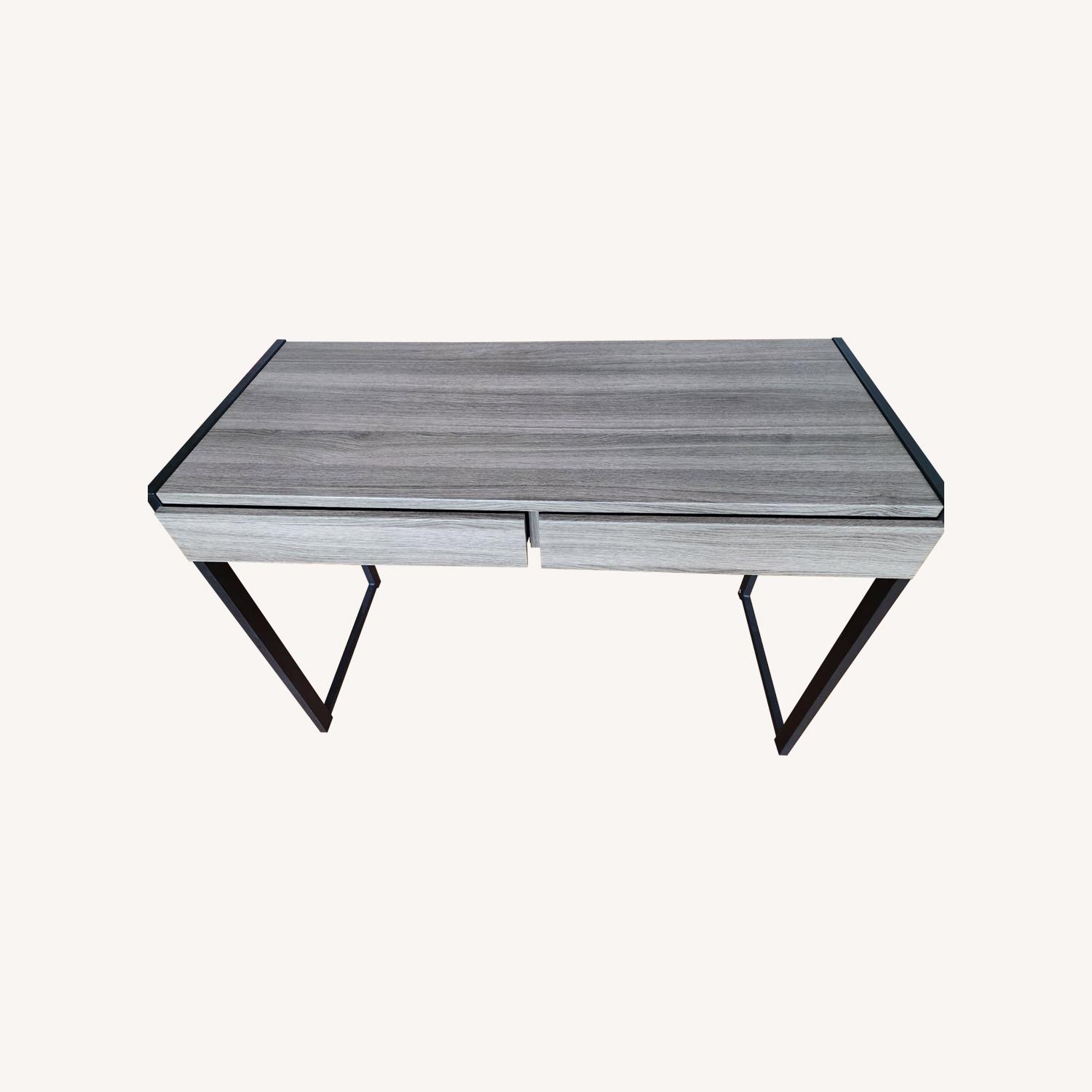 IKEA Modern Desk with Storage Drawers - image-0