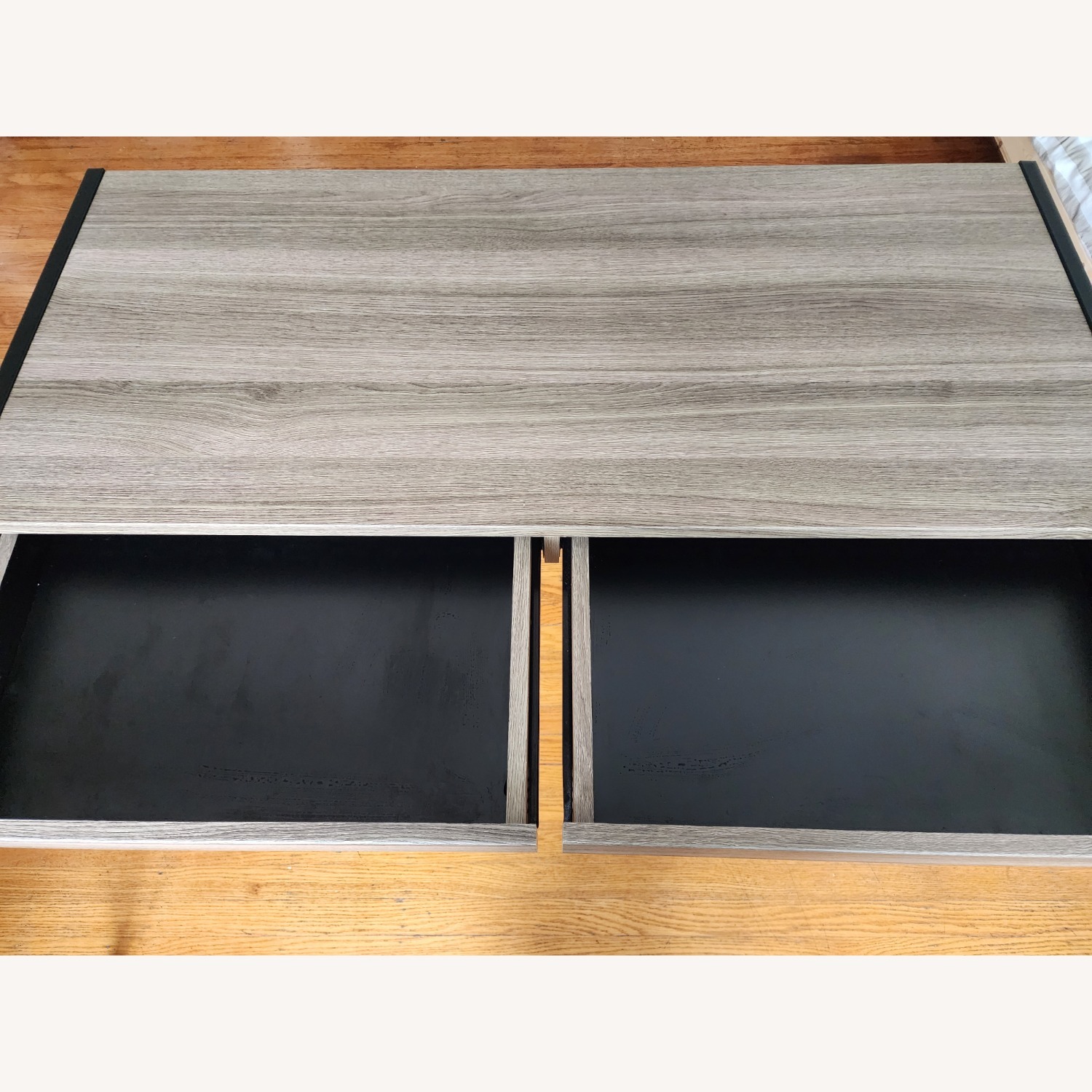 IKEA Modern Desk with Storage Drawers - image-4