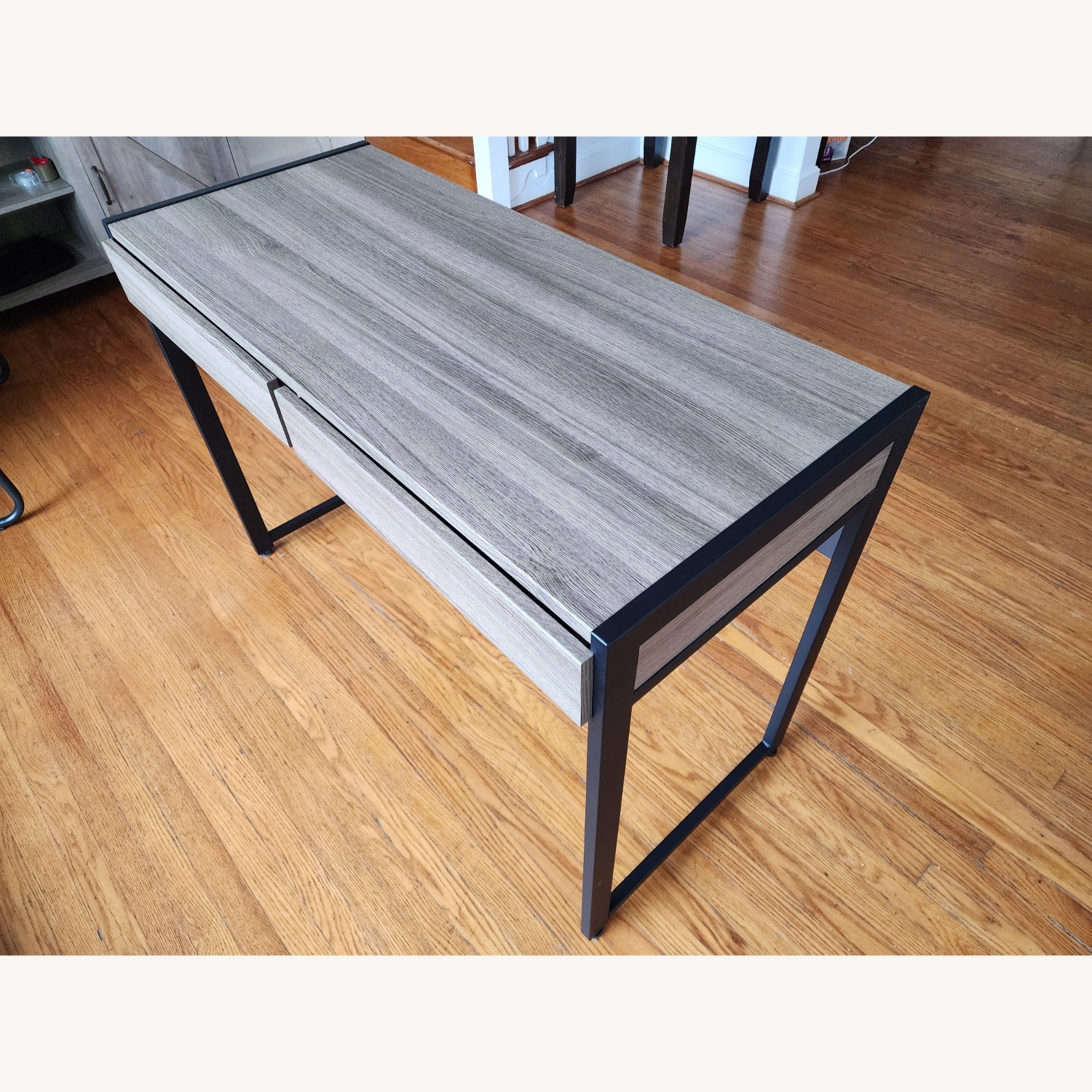 IKEA Modern Desk with Storage Drawers - image-2