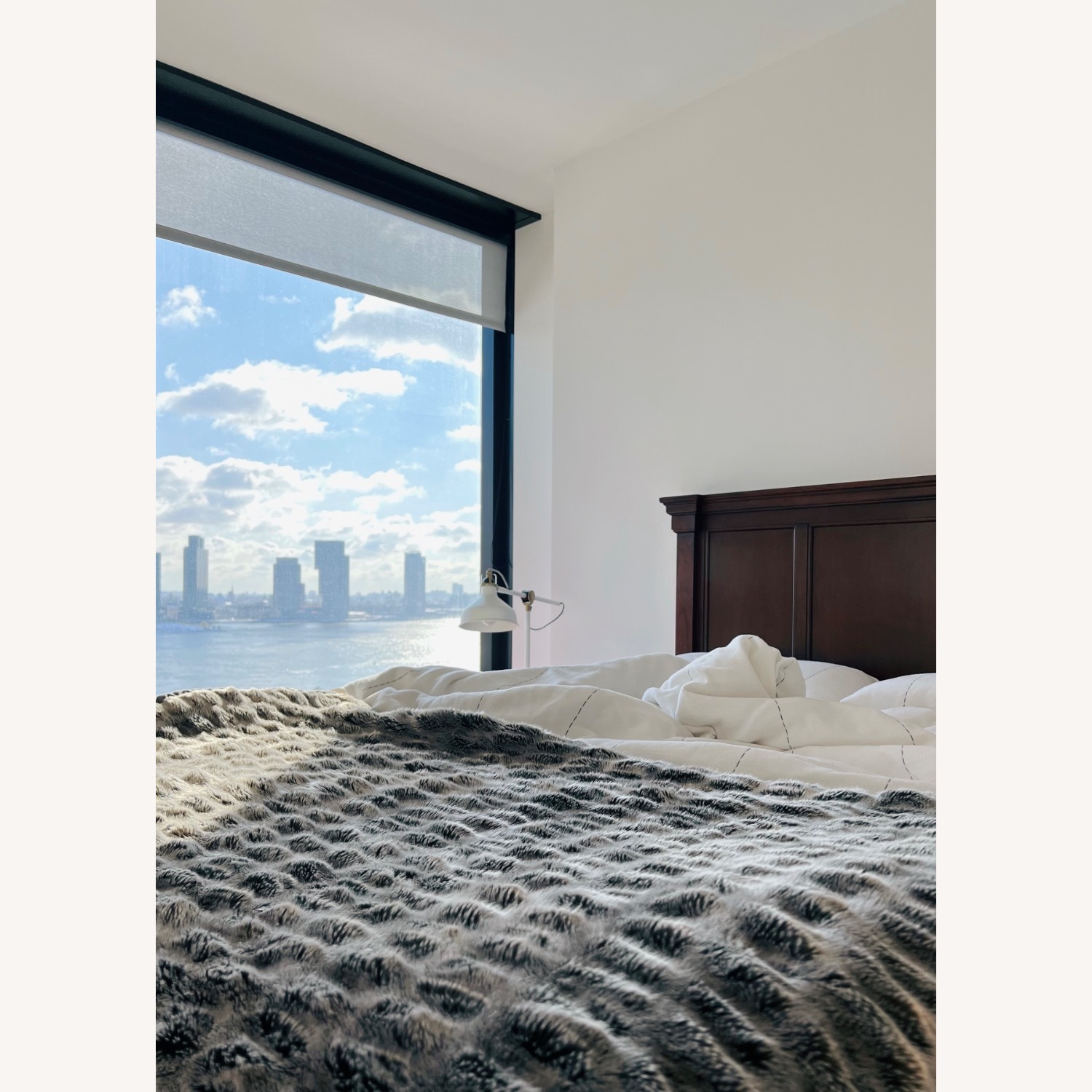 Hardwood Queen Bed Frame with Heading-Board - image-2