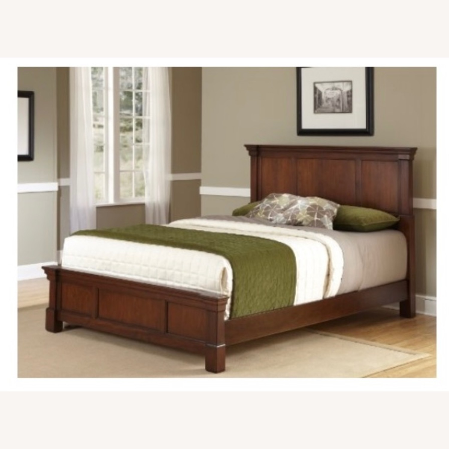 Hardwood Queen Bed Frame with Heading-Board - image-3