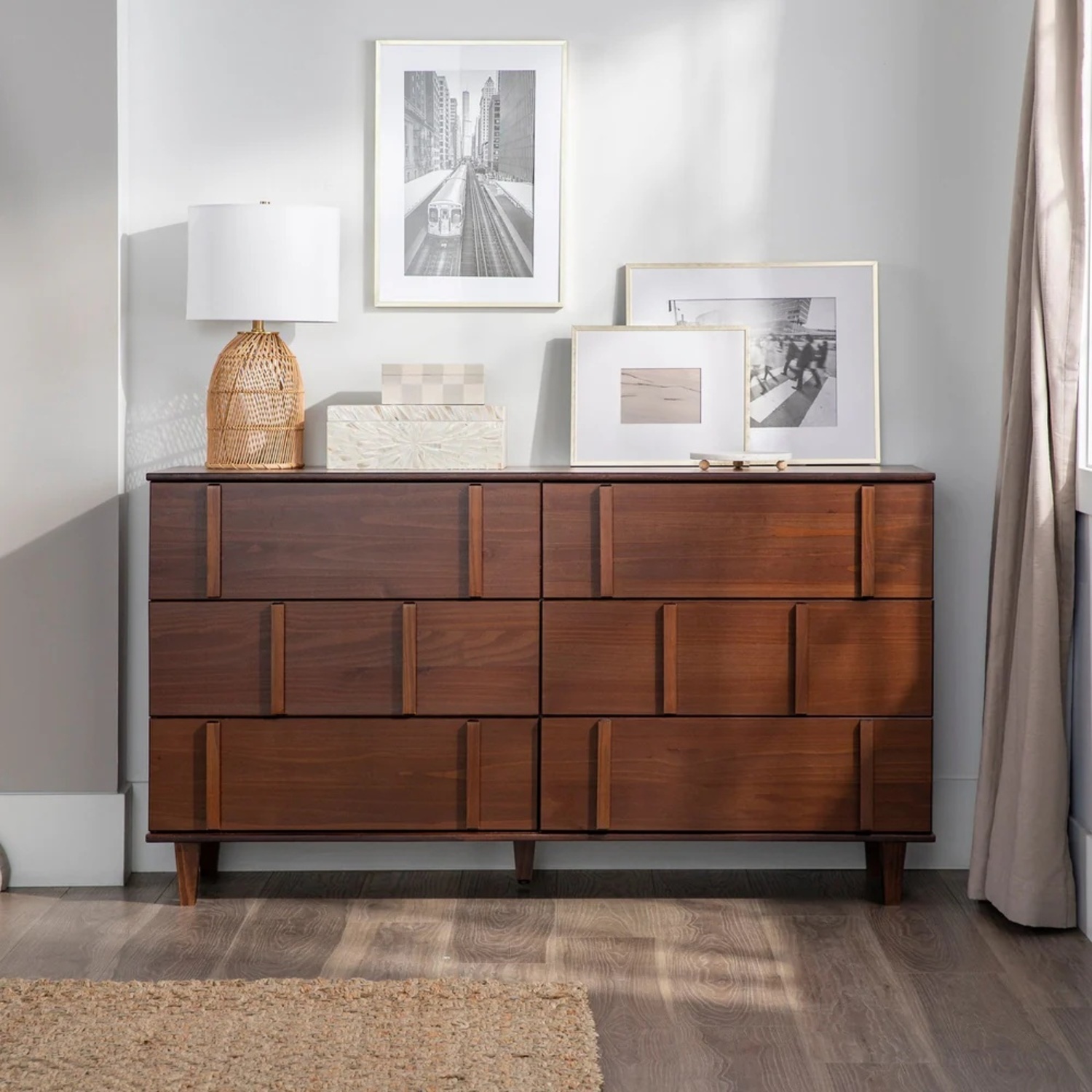Solid Wood Dresser from Walker Edison - image-5