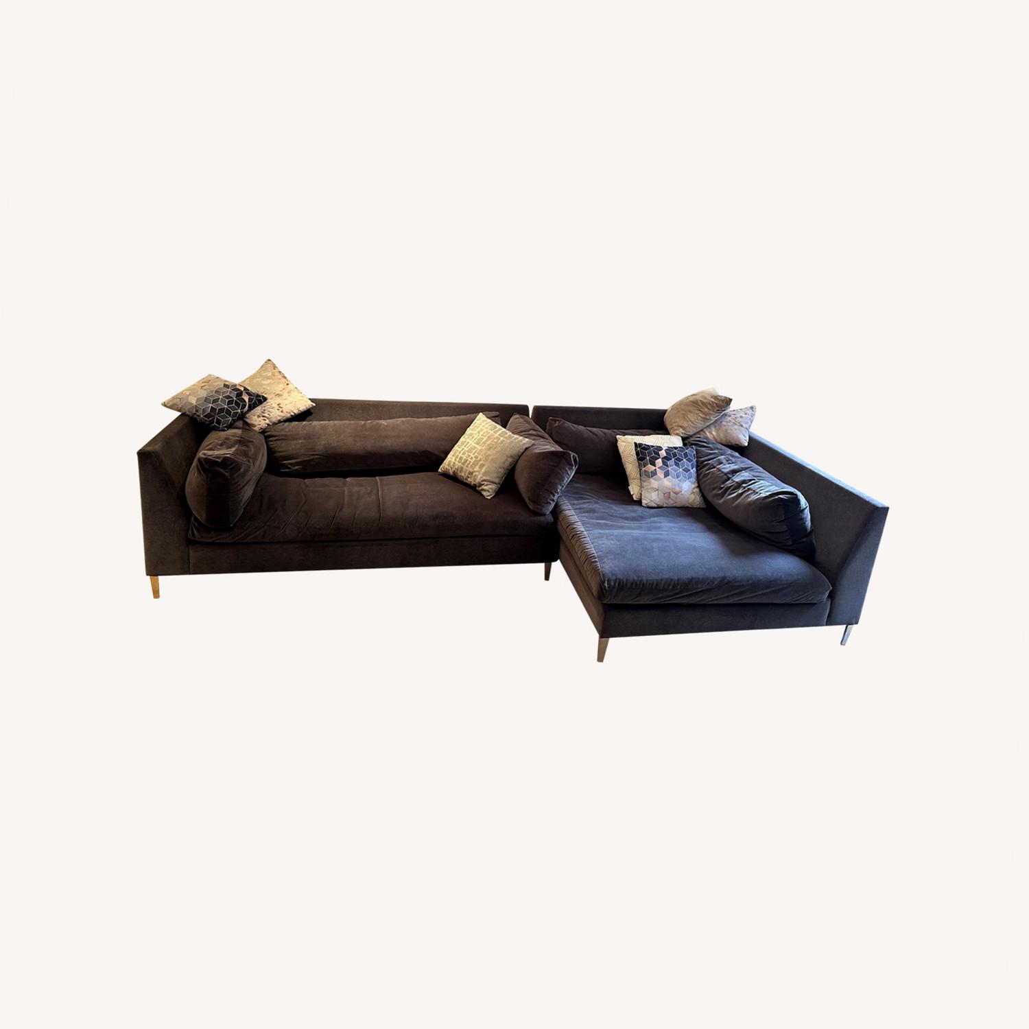 CB2 Decker 2 Piece Sectional - image-0