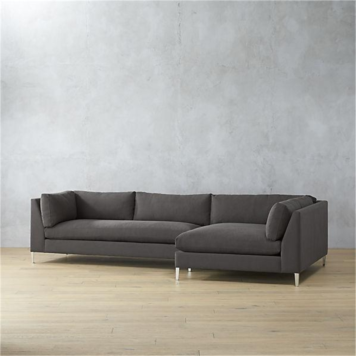 CB2 Decker 2 Piece Sectional - image-5