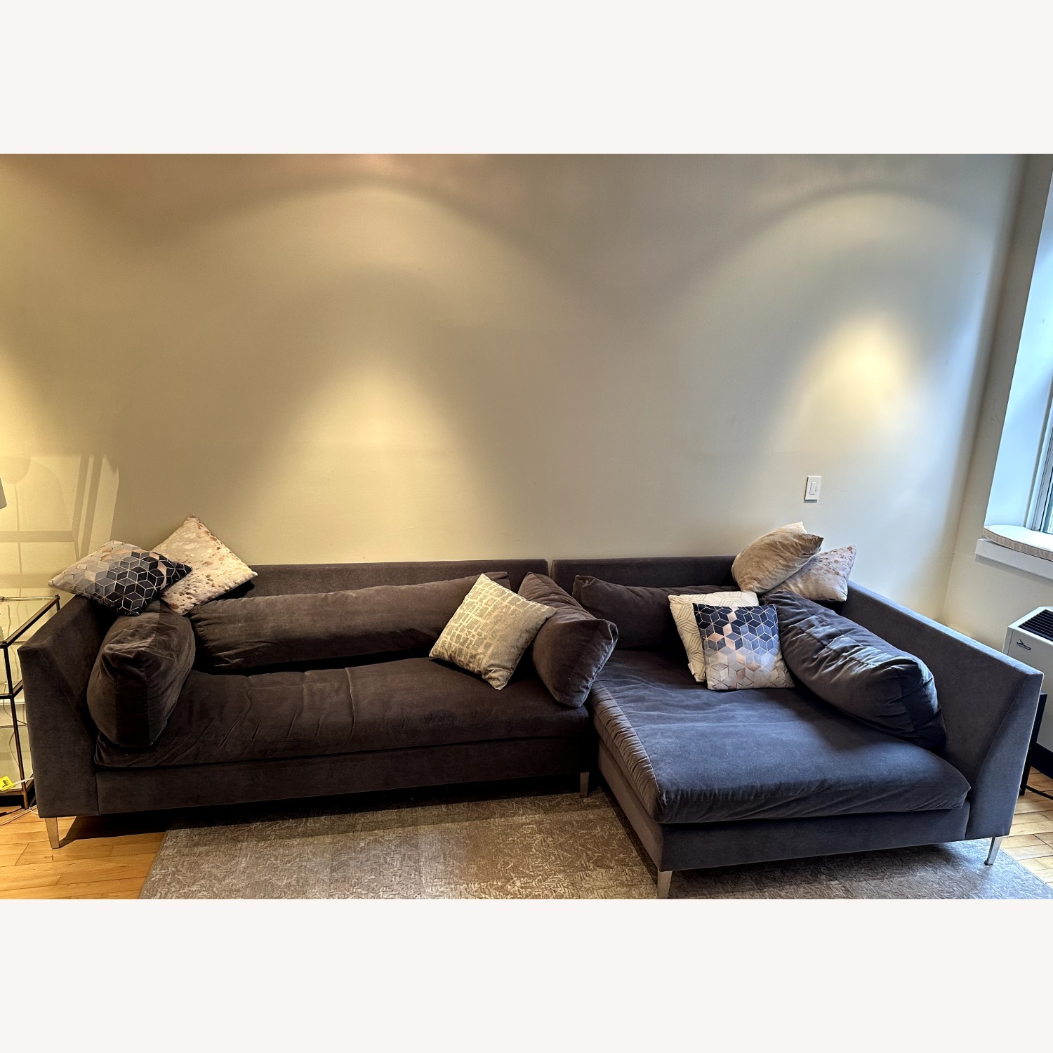 CB2 Decker 2 Piece Sectional - image-1