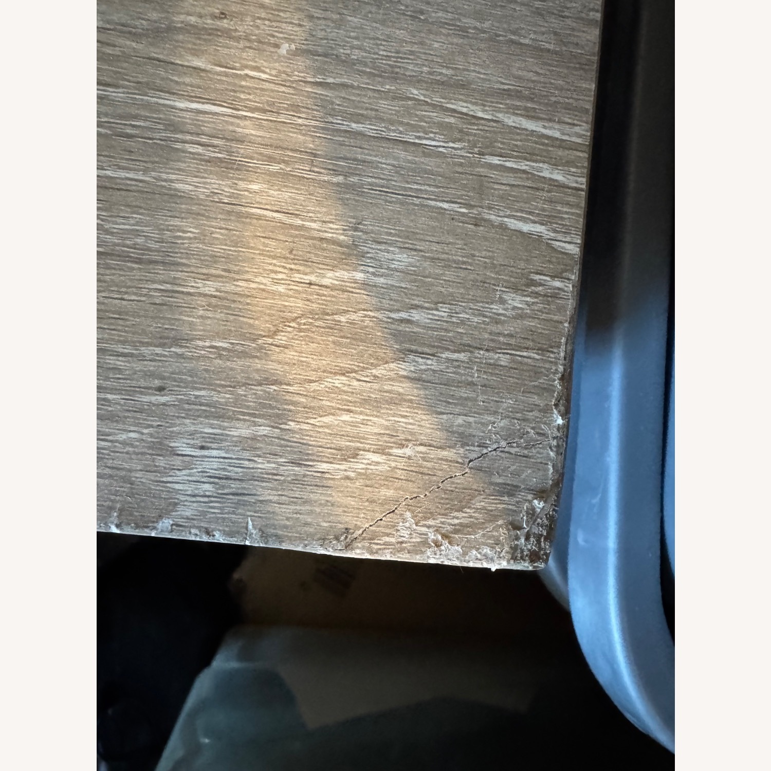 Modern Minimalist Brown Writing Desk with Drawers - image-13