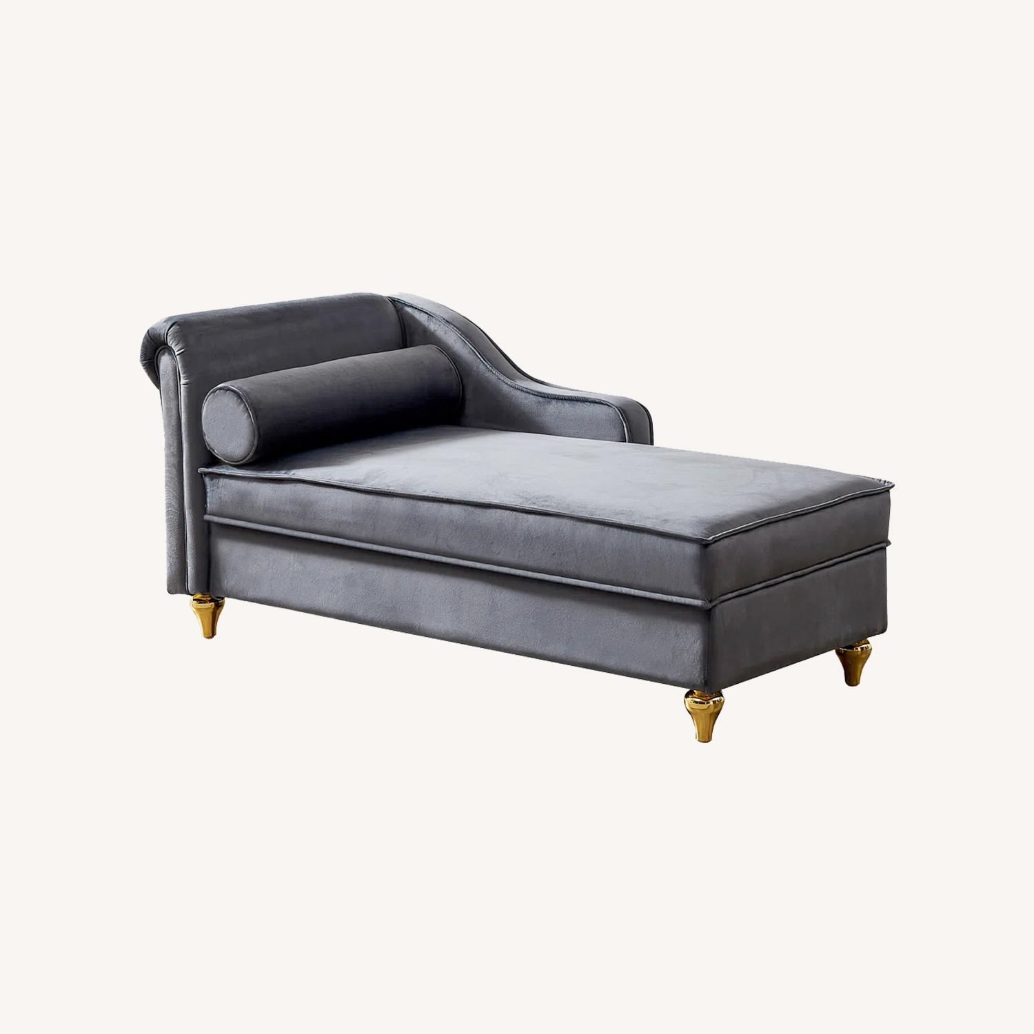 Modern Upholstery Chaise Lounge Chair - image-0